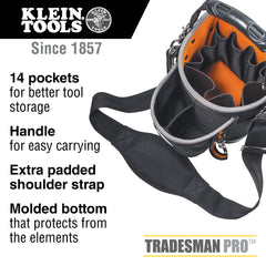 TRADESMAN PRO ORGANIZER SHOULDER POUCH | A-55419SP-14