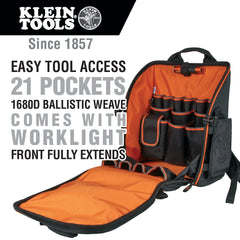TRADESMAN PRO BACKPACK W/LIGHT | A-55655