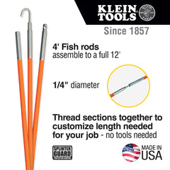 12' LO-FLEX FISH ROD SET | A-56312