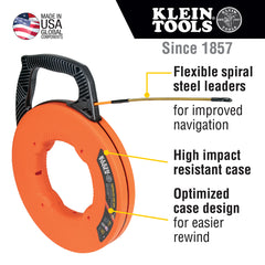 50FT FBG FISH TAPE WITH LEADER | A-56350