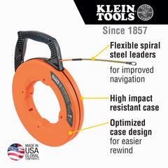 Klein Tools - MULTI-GROOVE F/GLASS FISH TAPE 100-FOOT | A-56380