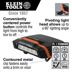 Klein Tools - CAP VISOR LED LIGHT | A-56402