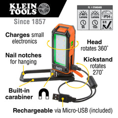 RECHARGEABLE PERSONAL WORKLIGHT | A-56403
