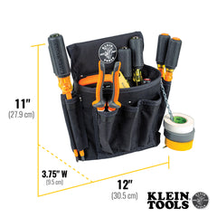 Klein Tools - POWERLINE LG 4-PCE ELECT COMBO TOOL BELT | A-5710L