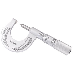Starrett - Screw Thread Micrometer 0-1in  0.001in Grad 32-40 Threads/ Inch | 575FP