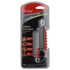 Sterling Sterling Metal Zebra 18Mm Screw-Lock Cutter | 580-1