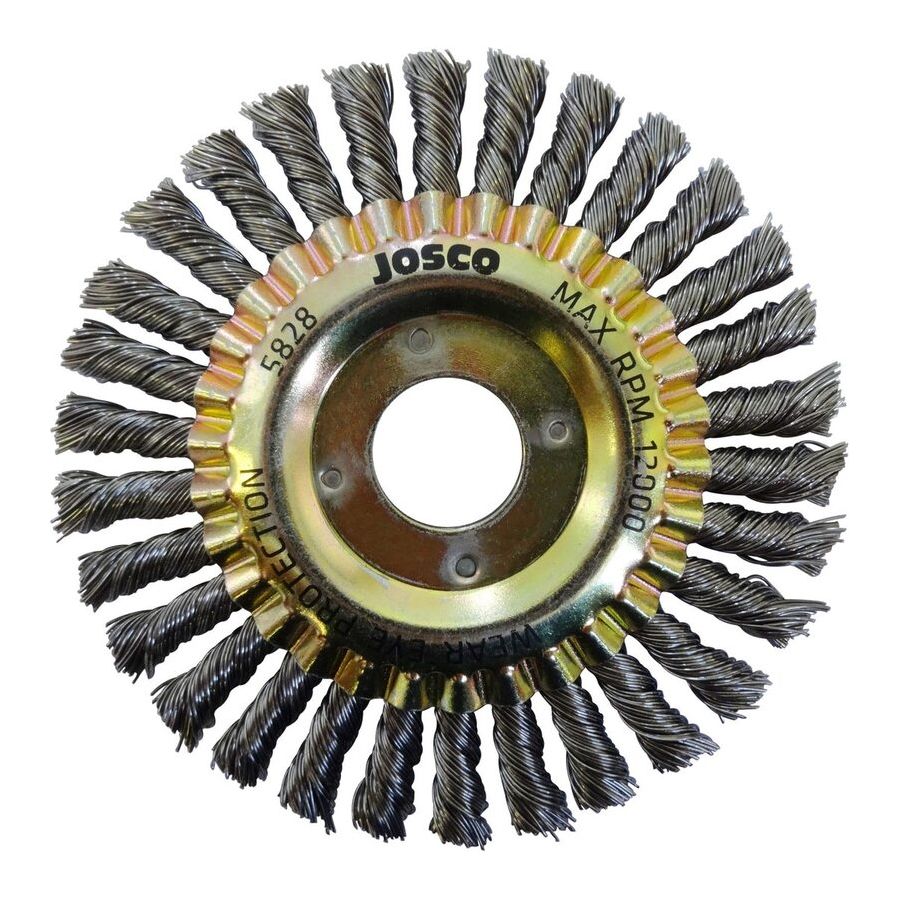 Josco - Brush Wheel Pipeline TK30 - 125 x 1R x 22 - 0.50 | 5828