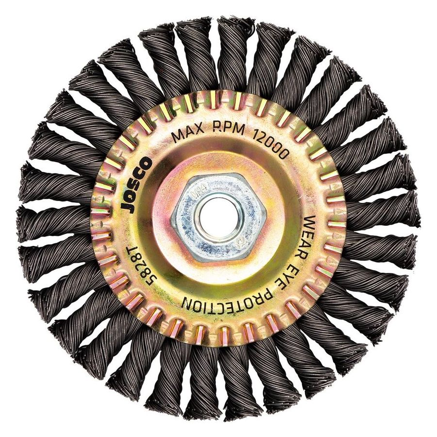 Josco - MTO Brush Wheel Pipeline TK30 - 125 x 1R x M14 - 0.50 | 5828T