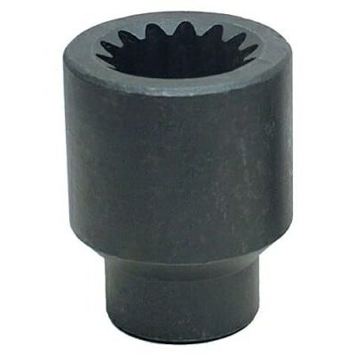 Action 1-7/8" x #5 Spline Drive 6-point Imperial Standard Impact Socket
