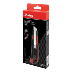 Sterling - 18mm Metal Grip Auto Lock Snap-off Cutter | 585-1