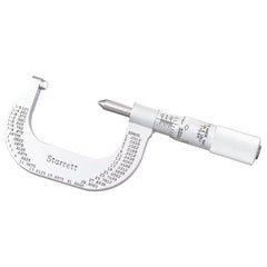 Starrett - Screw Thread Micrometer 1-2in .001in Grad 7-9 Threads/inch | 585BP