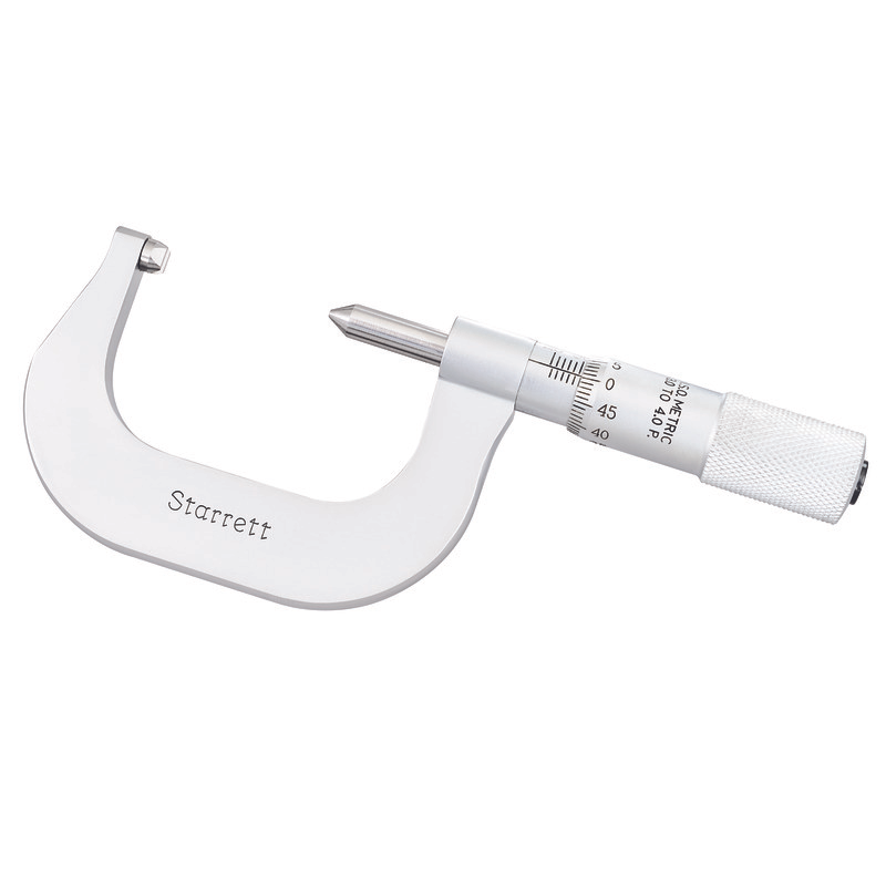 Starrett - Screw Thread Micrometer 25-50mm Range 0.01mm Grad | 585MBP