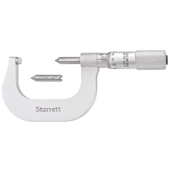 Starrett - Screw Thread Micrometer 25-50mm Range 0.01mm Grad | 585MCP
