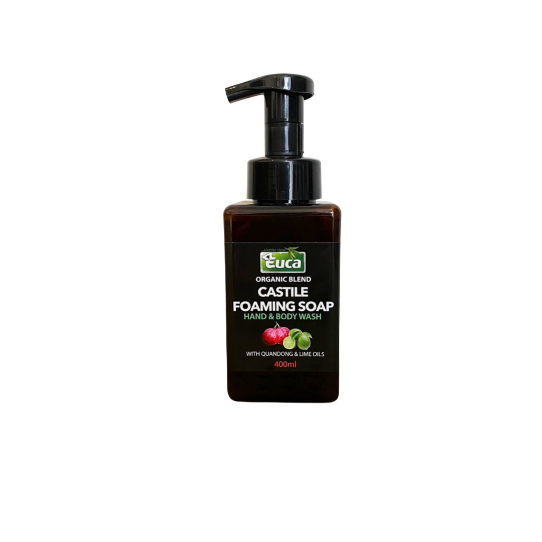Euca  - CASTILE FOAM SOAP QUANDONG/LIME 400ML PUMP | 590C400