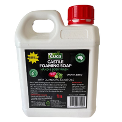 Euca  - CASTILE FOAM SOAP QUANDONG/LIME 1L REFILL | 590LREF