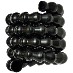 Precision Specialty Tools - LOC-LINE 1/2 INCH SYSTEM 5 FEET 152cm SEGMENT COIL BLACK | 59859-BLK