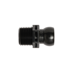 Precision Specialty Tools - LOC-LINE 1/2 INCH SYSTEM X 1/2 NPT CONNECTORS (pkt Of 50) BLACK | 59865-BLK