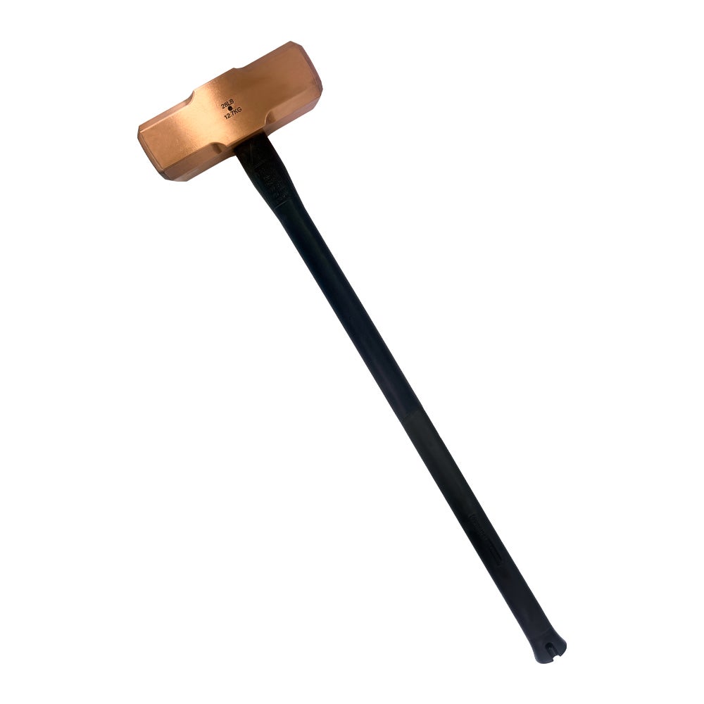 Mumme - 28lb Copper Hammer with Pinned Steel Core Fibreglass Handle | 5HCFRH28