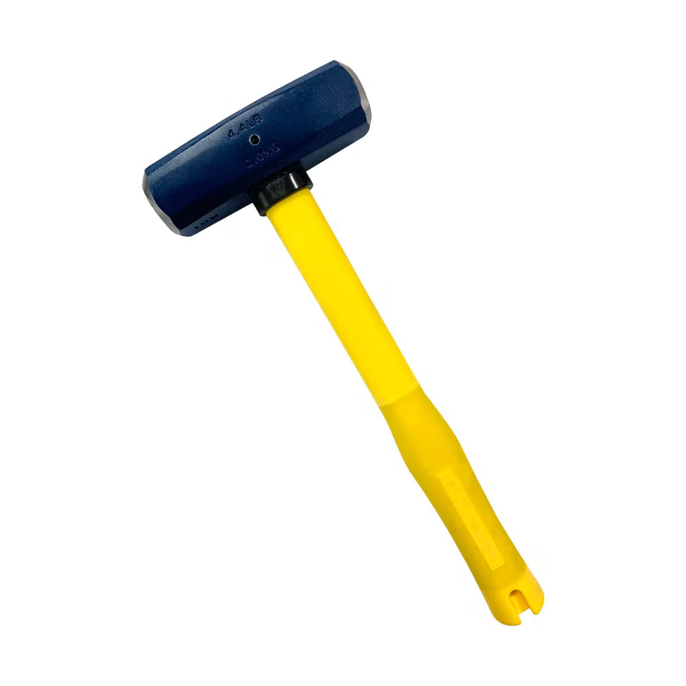 Mumme - 2kg Gympie (Drill) Hammer - Yellow Pinned Fibreglass Handle | 5HDRFRHY2.0