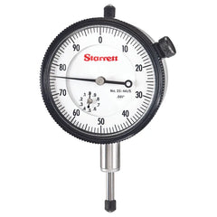 Starrett - Dial Ind. Plain 2 1/4in .500in Range .001in Grad | 25-441/5P