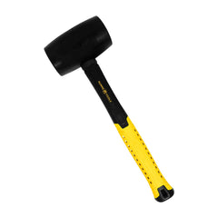 Mumme - 24oz/680g Rubber Mallet Black FG Handle | 5RMFG24B