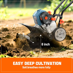 Senix - 4QL® 46 cc 4-Stroke Petrol Tiller Cultivator | TL4QL-L1-EU
