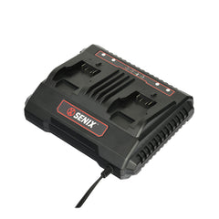 Senix - X2 18V Charger, 6.0Ah Dual Port | CHDX2-M-EU