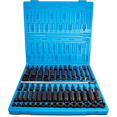 Action - 85 Piece 3/8" Drive 6-Point Metric & Imperial Standard & Deep Master Impact Socket Set | 600108501