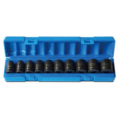 Action - 10 Piece 1/2 Drive 6-Point Imperial Standard Socket Set | 600201001
