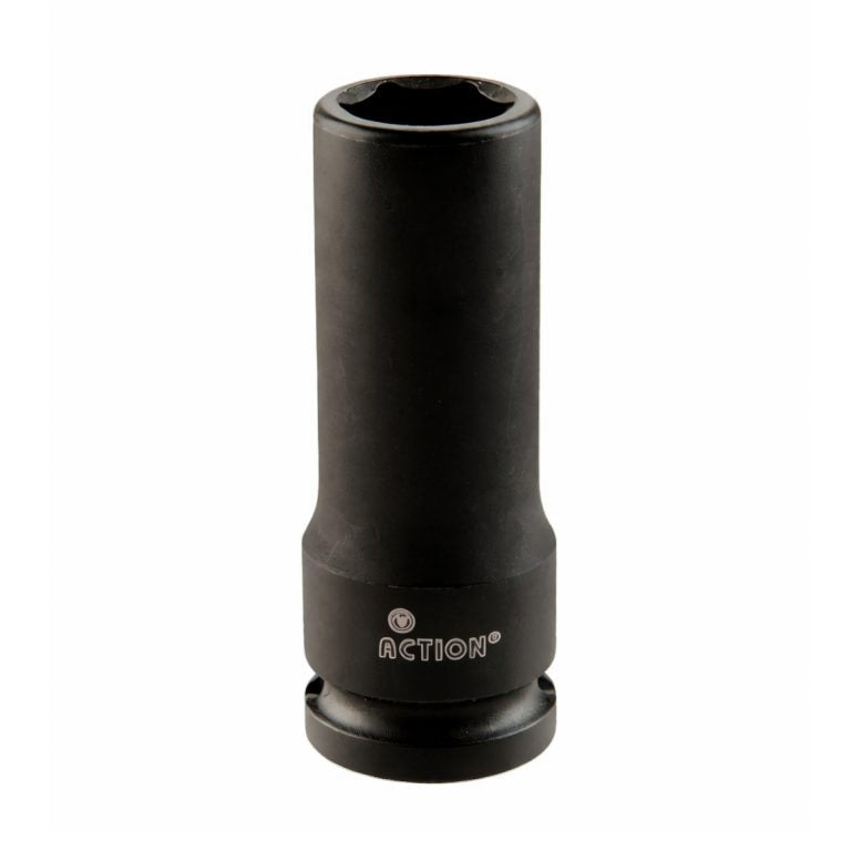 Action 3/4" x 1/2" Drive 6-point Imperial Deep Thin Wall Impact Socket