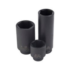 Action - 1" x 1/2" Drive 6-Point Imperial Deep Impact Socket | 60022100