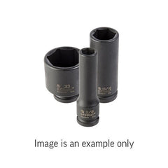 Action - 1-1/2" x 1/2" Drive 6-Point Metric Extra Deep Impact Socket | 60024116