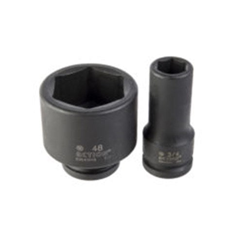 Action 2-13/16" x 3/4" Drive 6-point Imperial Deep Impact Socket