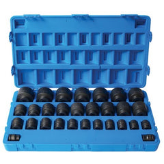 Action - 29 Pieces 3/4 Drive 6-Point Imperial Standard Socket Set | 600402902