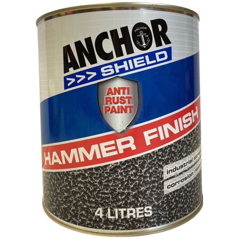 Anchor - Hammer Finish Charcoal 4lt | 601004