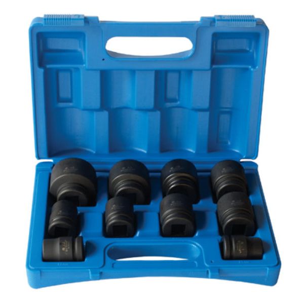 Action 10 Pc 3/4" Drive 12-point Imperial Standard Impact Socket