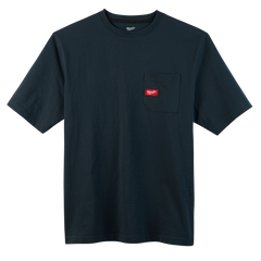 Milwaukee - Heavy Duty Pocket Tee Short Sleeve Blue - L | 601BL-XL