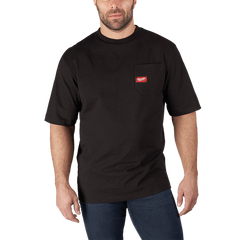 Milwaukee - Heavy Duty Pocket Tee Short Sleeve Black - M | 601B-M
