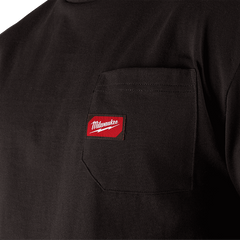 Milwaukee - Heavy Duty Pocket Tee Short Sleeve Black - M | 601B-M