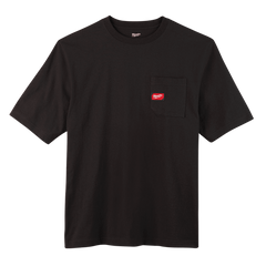 Milwaukee - Heavy Duty Pocket Tee Short Sleeve Black - M | 601B-M