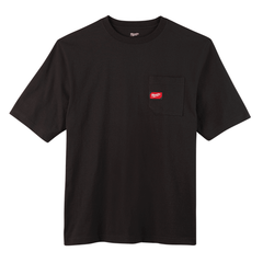 Milwaukee - Heavy Duty Pocket Tee Short Sleeve Black - S | 601B-S