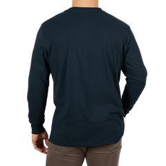 Milwaukee - Heavy Duty Pocket Tee Long Sleeve Blue - M | 602BL-M
