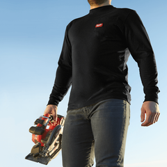 Milwaukee - Heavy Duty Pocket Tee Long Sleeve Black - S | 602B-S