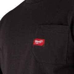 Milwaukee - Heavy Duty Pocket Tee Long Sleeve Black - S | 602B-S