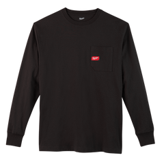 Milwaukee - Heavy Duty Pocket Tee Long Sleeve Black - S | 602B-S