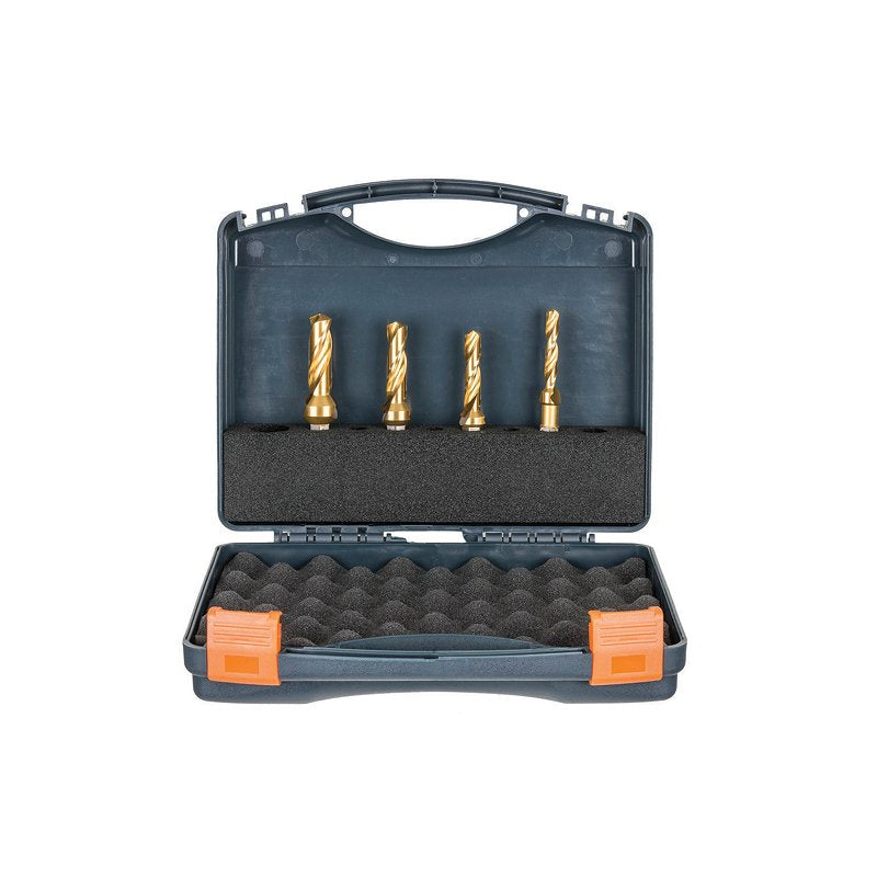 Alpha Versadrive Drillsink Bit Set, Contains 8/12.4Mm, 10/16.5Mm, 12/20.5Mm, 14/25Mm |603070-Set4