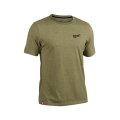 Milwaukee - Hybrid Work Tee Short Sleeve Green - M | 603GNM