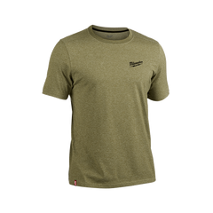 Milwaukee - Hybrid Work Tee Short Sleeve Green - S | 603GNS