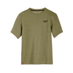 Milwaukee - Hybrid Work Tee Short Sleeve Green - S | 603GNS