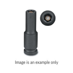 Action - 1/2" x 1/2" Drive 6-Point Imperial Standard Magnetic Impact Socket | 6042P016